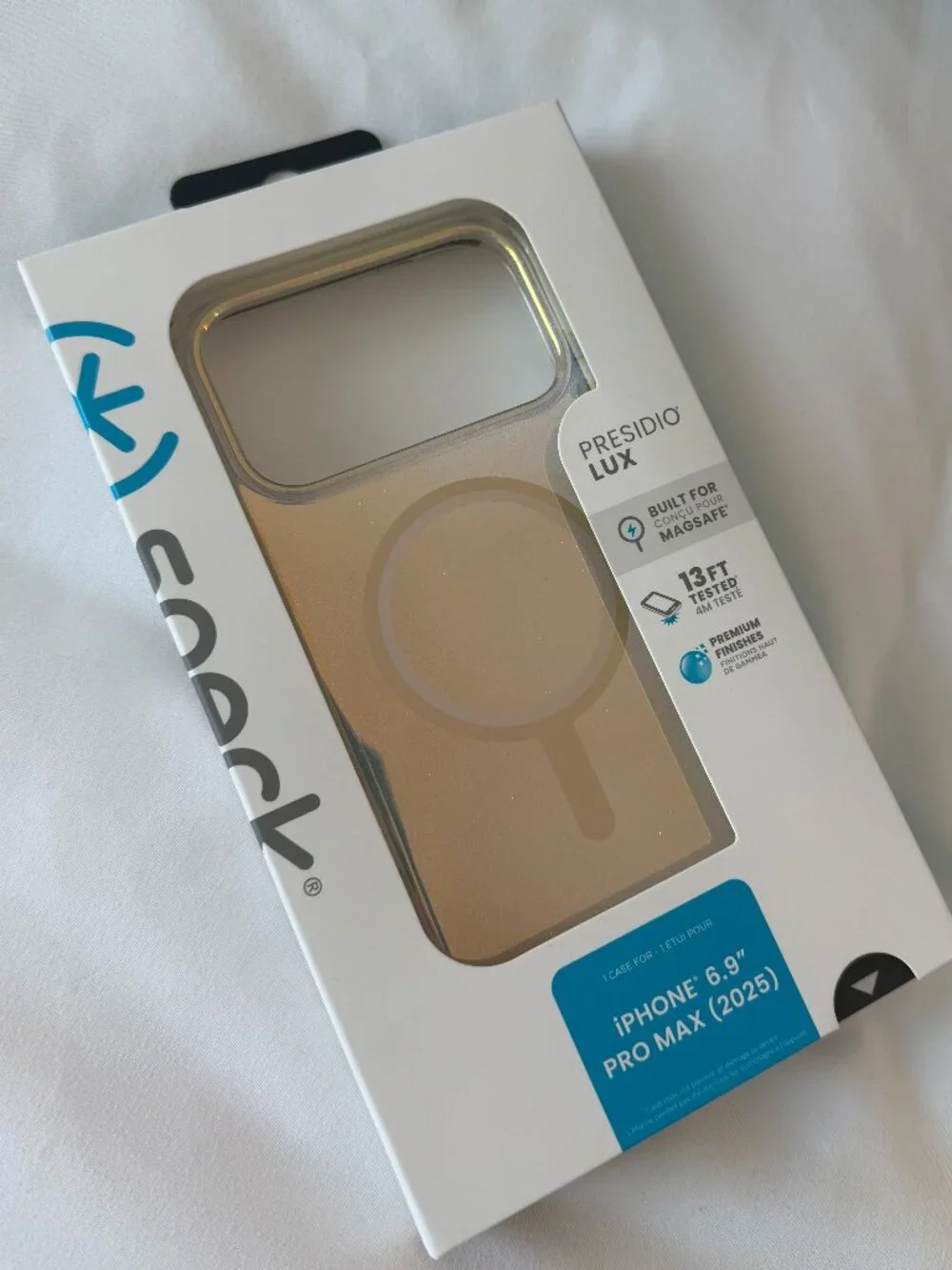 NEW Speck Presidio Lux Glitter MagSafe iPhone 17 Pro Max Case